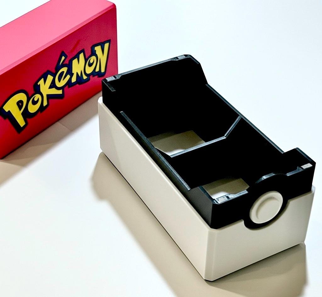 STL File 3D Printed Pokmon TCG Magnetic Storage Box - Etsy STL File 3D Printed Pokmon TCG Magnetic Storage Box - Etsy