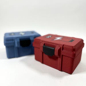 3D Printed AA Battery Storage Box for 24 Batteries - standard 14mm Diameter