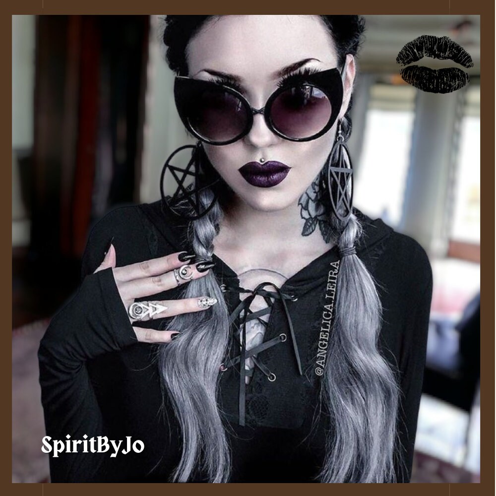 Goth sunglasses discount