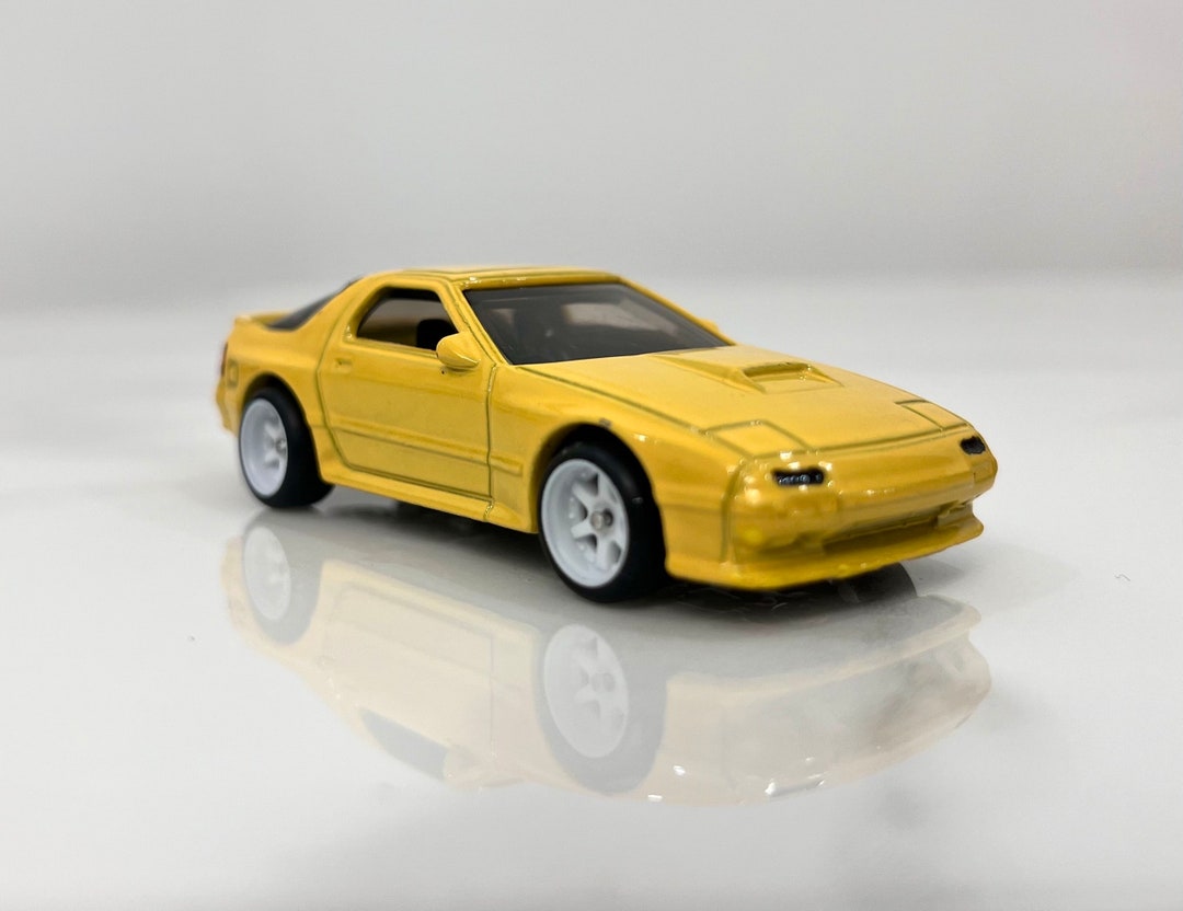 Hotwheels '89 Mazda Savanna RX7 Custom Wheel Swap - Etsy