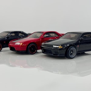 ミニカー Hotwheel Nissan Skyline GT-R R32 nismo Hot Wheels Premium 1995 NISMO GT-R LM R33 nissan skyline r32