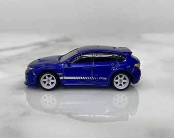 Hot Wheels Subaru WRX STI - Custom Wheel Swap