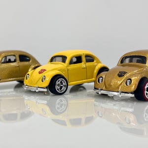 Hot Wheels Volkswagen Beetle "Bumblebee" - Custom Wheels