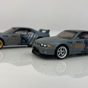 Hot Wheels Nissan Skyline R33 Godzilla - Custom Wheels