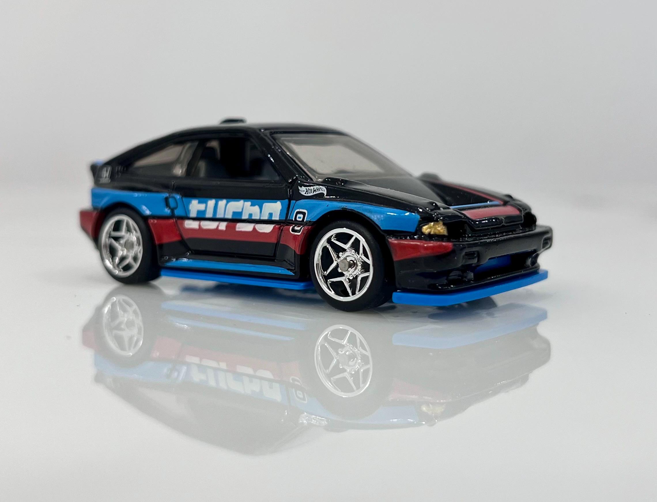 Hot Wheels 1985 Honda CRX - Custom Wheels - Etsy