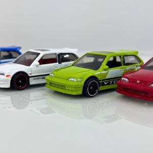 Hot Wheels Honda Civic EF Custom - Wheel Swap