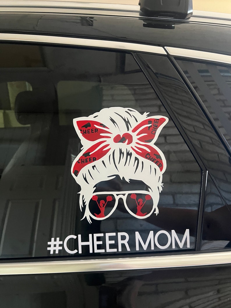 Custom Vinyl Decals - Car Windows - Sports- Cheer- Golf - Football ...