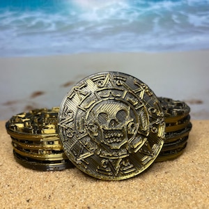 Pirate Coins - 3D Printed Coins Inspired by Movies