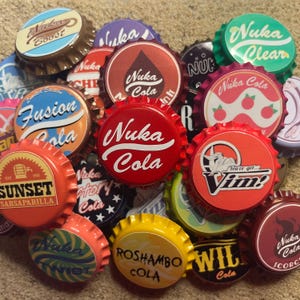 Apocalypse Cola Kronkorken - Metall Kronkorken inspiriert von Apocalyspe Videospielen