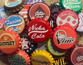 ヌカコーラのボトルキャップ各種 - Fallout - Etsy 日本