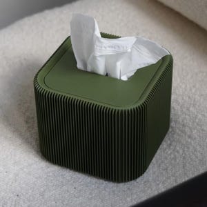Cube Modern Tissue Box – Stylish Eco-Friendly Storage for Paper Tissues