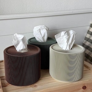 Moderna scatola per fazzoletti – Elegante contenitore ecologico per fazzoletti di carta
