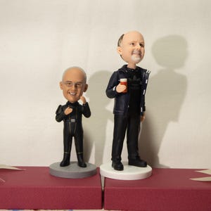 custom father bobbleheads,Custom bobbleheads,  Grandfather bobbleheads gifts, 3D bobblehead statue, Anniversary gift for him,birthday gifts