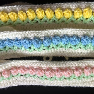 Tulip Crochet Headband Pattern | Flower Hairband PDF | Spring DIY Accessory | Easy Crochet Pattern