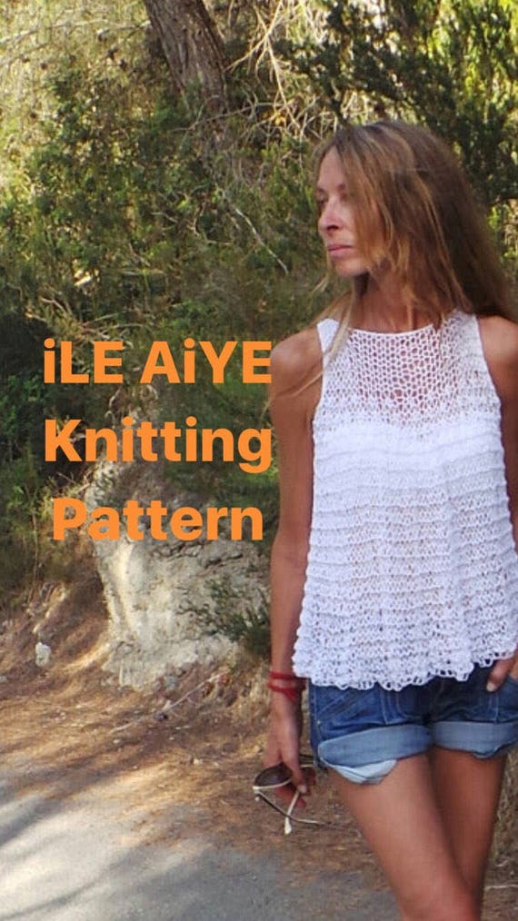 Loose knit tank store top