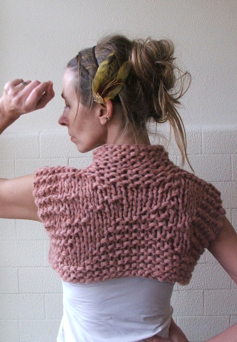 Suéter de chaleco sin mangas recortado rosa, mezcla de bambú, moda sostenible, Y2K imagen 4