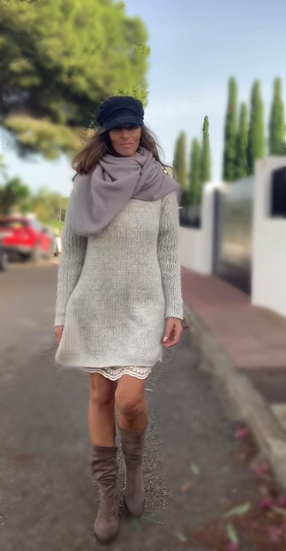 Extra long sweater dress sale