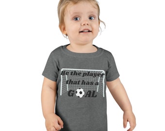 Toddler Soccer T-Shirt, Toddler Sports Tee, Soccer Player Shirt, Children's Sports Clothing