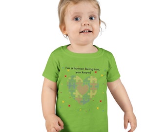 Toddler Autism Awareness Tee Shirt, Toddler Support Neurodiversity, Toddler Puzzle Piece Shirt, Toddler Autism Acceptance