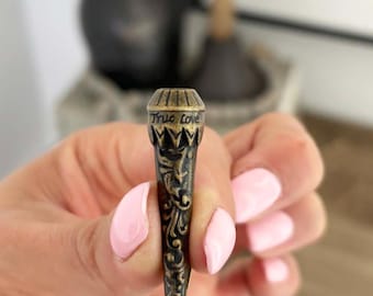 Tussy Mussy Victorian Style Bud Vase Pin lapel boutonniere Groom mini vase