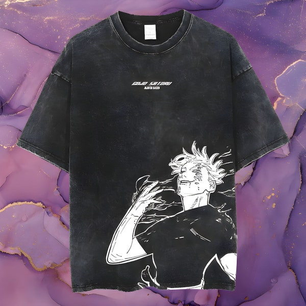 Herren Vintage Anime T-Shirt - Baumwolle Mit Cartoon Print