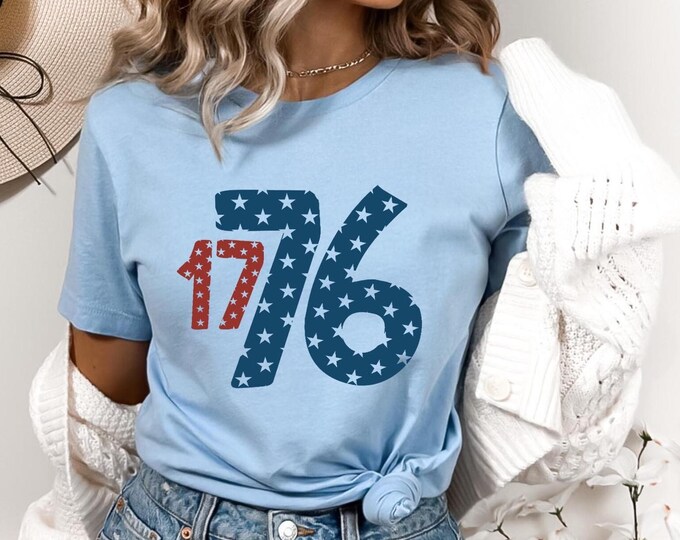 4th of July Shirt, USA 1776 Retro Shirt, Groovy America Shirt, Shirt for 4th of July, Patriotic Shirt, Freedoom  America 1776 Shirts
