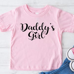 Daddy&#39;s Girl Shirt, Shirt for Girl, Matching Father and Daughter Shirts, Daddy&#39;s Girl Shirt, Father Daughter Shirt, Daddy Daughter Shirts