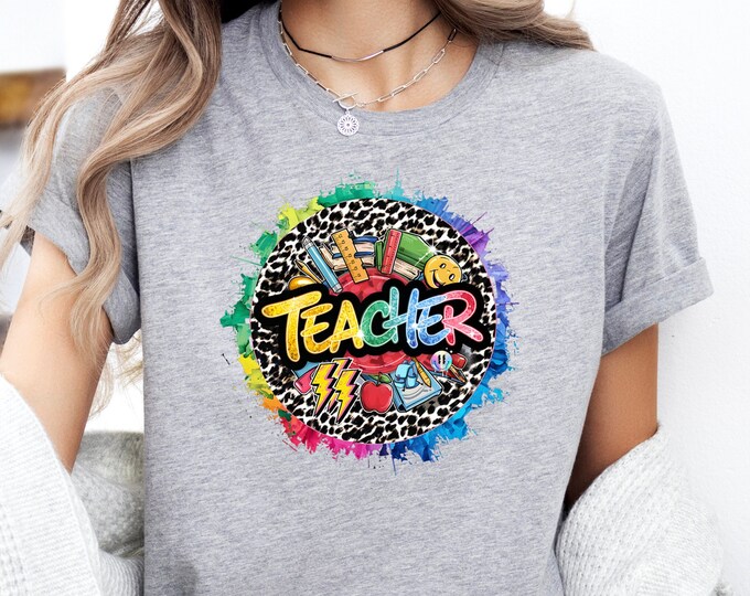 Teacher Shirt, Teacher Appreciation Gift for Teacher, Personalized Teacher Shirt, Custom Teacher Tshirt, Cute Teacher Team Shirts,