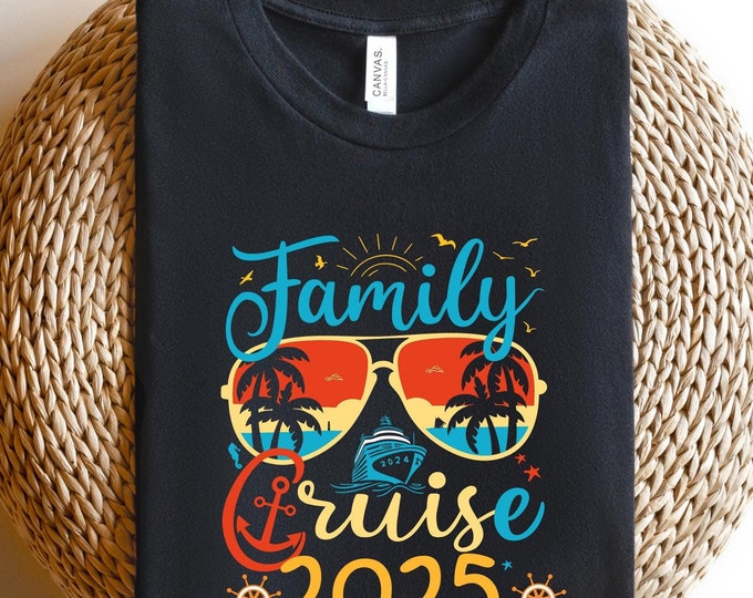 Cruise Squad Shirt, Family Cruise Tee, Family Trip 2025, Family Cruise Tee, Friends Cruise Shirts, Family Matching Shirt, Cruise Squad Shirt