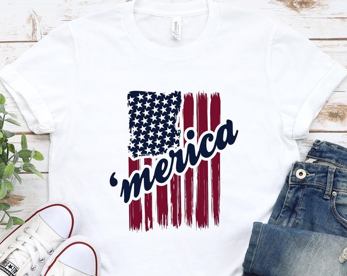 American Flag Shirt, Fourth Of July Shirt, American Shirts, 4th Of July, Patriotic Shirt,Patriotic Family Shirts,Memorial Freedom Shirt