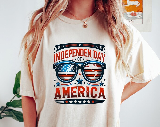 Independence Day Gift Shirt, America The Beautiful Shirt, 4th of July Shirt,  Memorial Day Tee, Patriotic Shirt, 4th of July Gift Tee