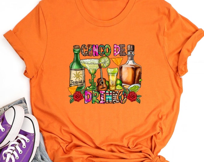 Cinco De Drinko Shirt, Drinko Shirt, Margarita Shirt, Mexican Sweatshirt, Cinco De Mayo Sweater, Mexico Fiesta Party Shirt, Tequila Shirt