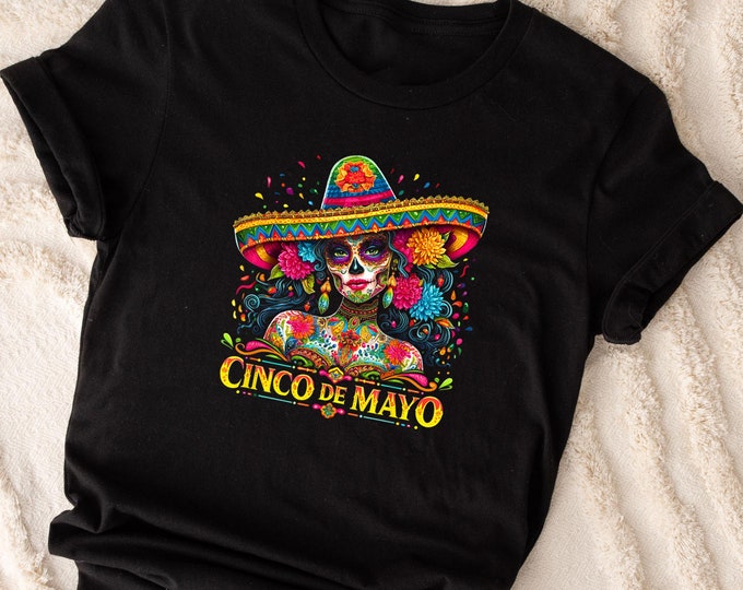 Cinco De Mayo Shirt, Mexican Fiesta Shirt, Mexican Festival Gift, Happy Cinco De Mayo Shirt, Mexican Shirts, Cinco De Mayo Fiesta Shirt