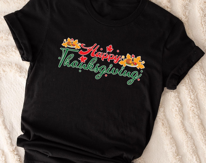 Happy Thanksgiving Shirt, Family Thanksgiving Turkey Gifts, Pumpkin Season Shirt, Thanksgiving Sweatshirt, Thanksgiving Pumpkin Crewneck