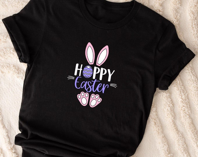 Happy Easter Shirt, Easter Bunny Shirt, Bunny Shirt, Rabbit Tee, Retro Easter Sweatshirt, Peeps Shirt, Cute Bunny Shirt, Happy Easter Shirt