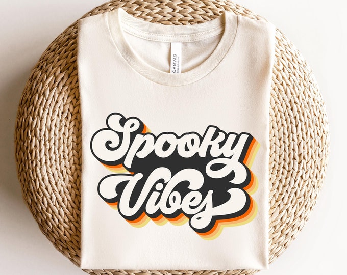 Spooky Season Shirt, Spooky Vibes Perfect for Halloween Parties Shirt, Trick-or-Treating Sweatshirt, Halloween Sweatshirt, Spooky T-shirt