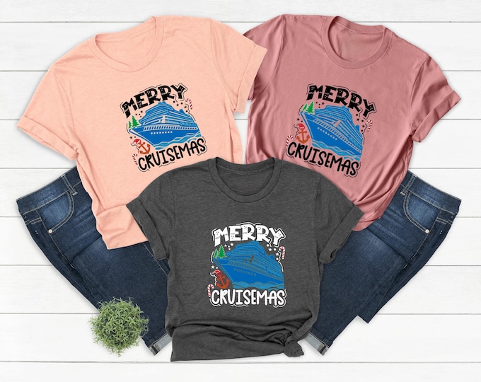 Family Christmas Cruise Shirts, Matching Christmas Cruise Shirt, Christmas Lights Tee, Family Christmas Cruise Sweater, Christmas Trip Tee