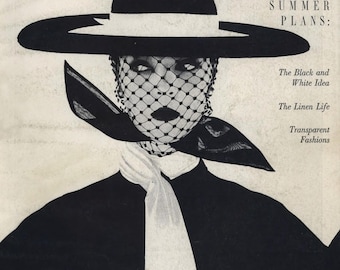 Vintage VOGUE PDF 1950 – 5 Issues (2/4) | 50s Fashion Magazine Bundle | Digital Archive Download
