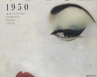 Vintage VOGUE PDF 1950 – 5 Issues (1/4) | 50s Fashion Magazine Bundle | Digital Archive Download