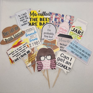 TV show inspired Cupcake Toppers (set of 15)
