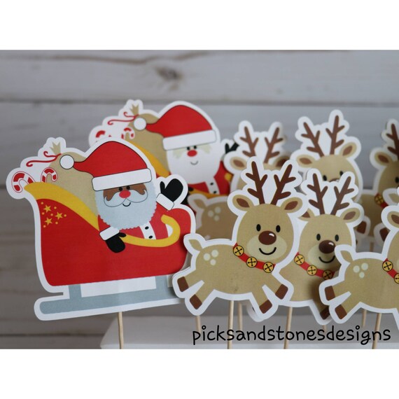 Santa's Sleigh Cupcakes