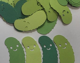 ピクルスコンフェッティ | シェードオブグリーン | ビッグディルコンフェッティ | 100個
