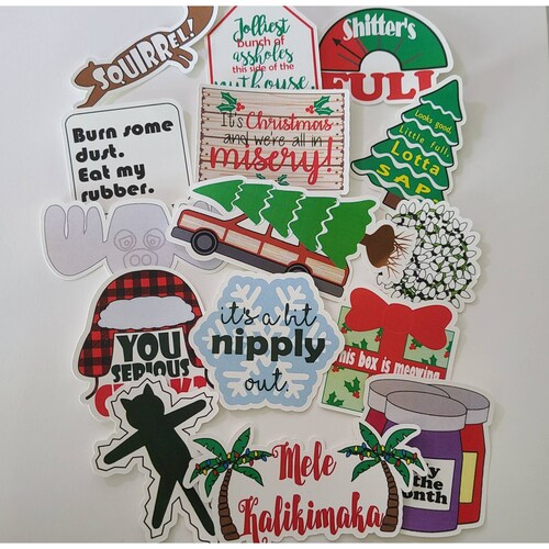 Christmas Vacation Decal Set - Etsy