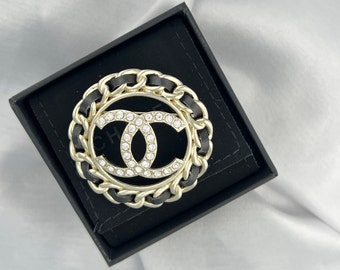 Classic CC Vintage Brooch, Gift for her