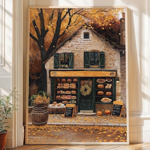 Fall Bakery Home Decor