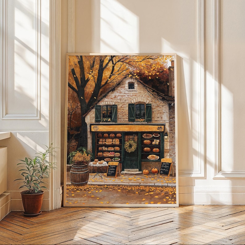 Fall Bakery Home Decor