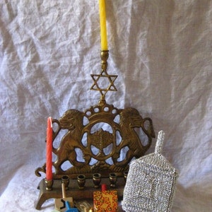 Hanukkah Dreidel Pattern image 1