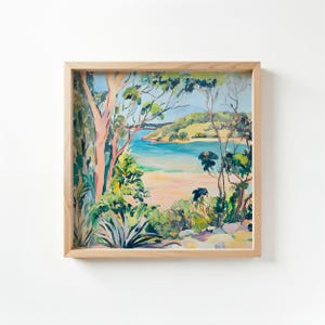Printable Australian Landscape Art Print, Digital Art Print, Pastel tones, Australian Art, Bush Digital Art Download, Landscape Art (P476)
