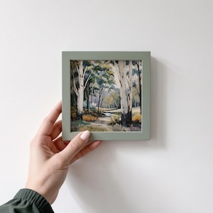 Printable Australian Landscape Art Print, Digital Art Print, Pastel tones, Australian Art, Bush Digital Art Download, Landscape Art (P542)