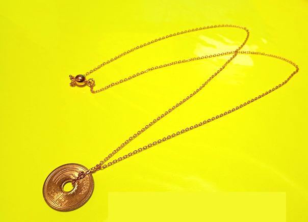 5 yen coin necklace - Etsy 日本